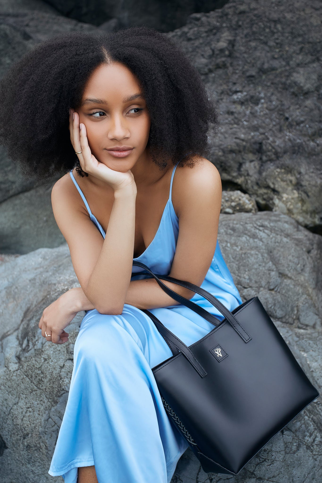 Bolso Tote “Charlotte” - Negro