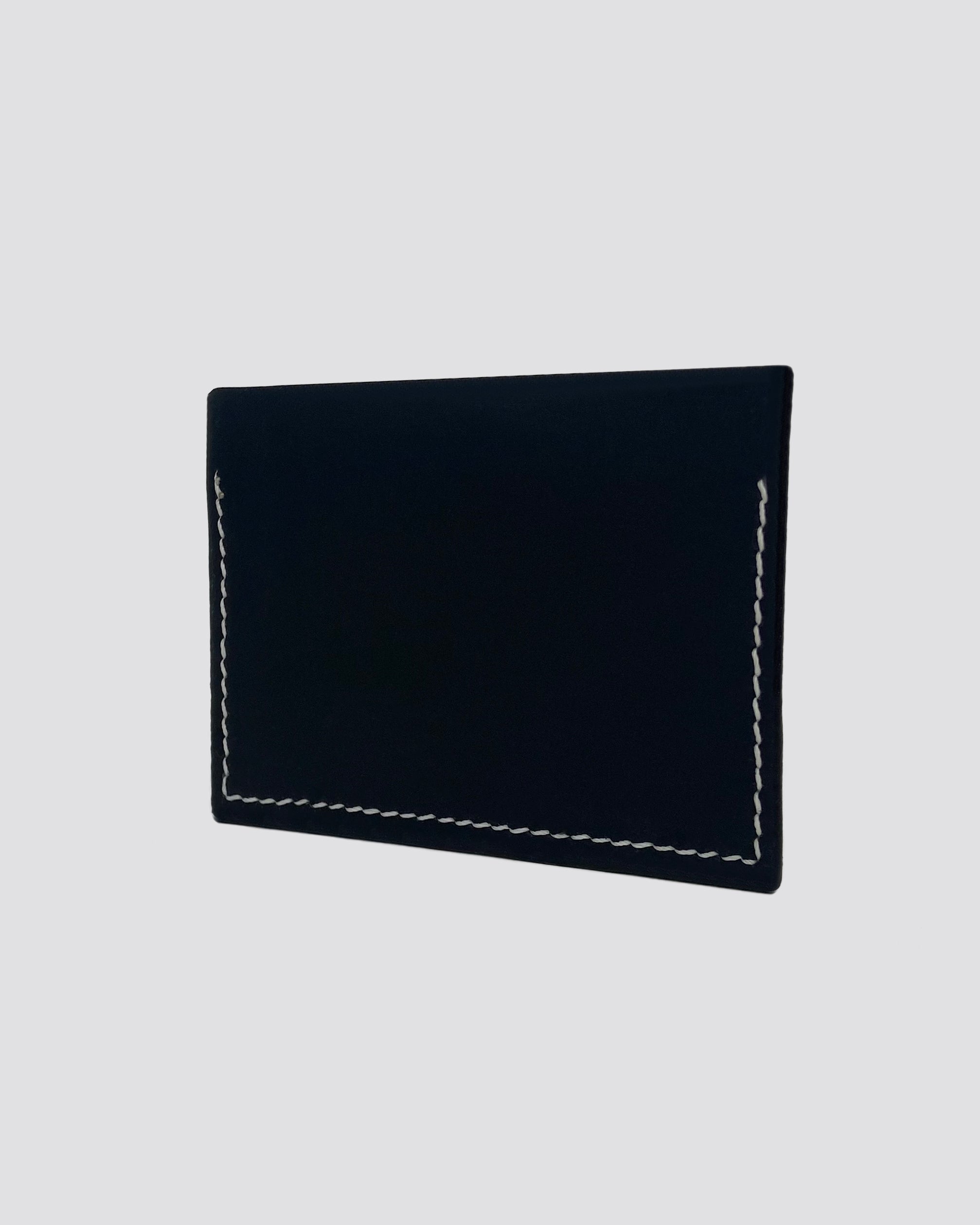 Tarjetero "francés" - Negro