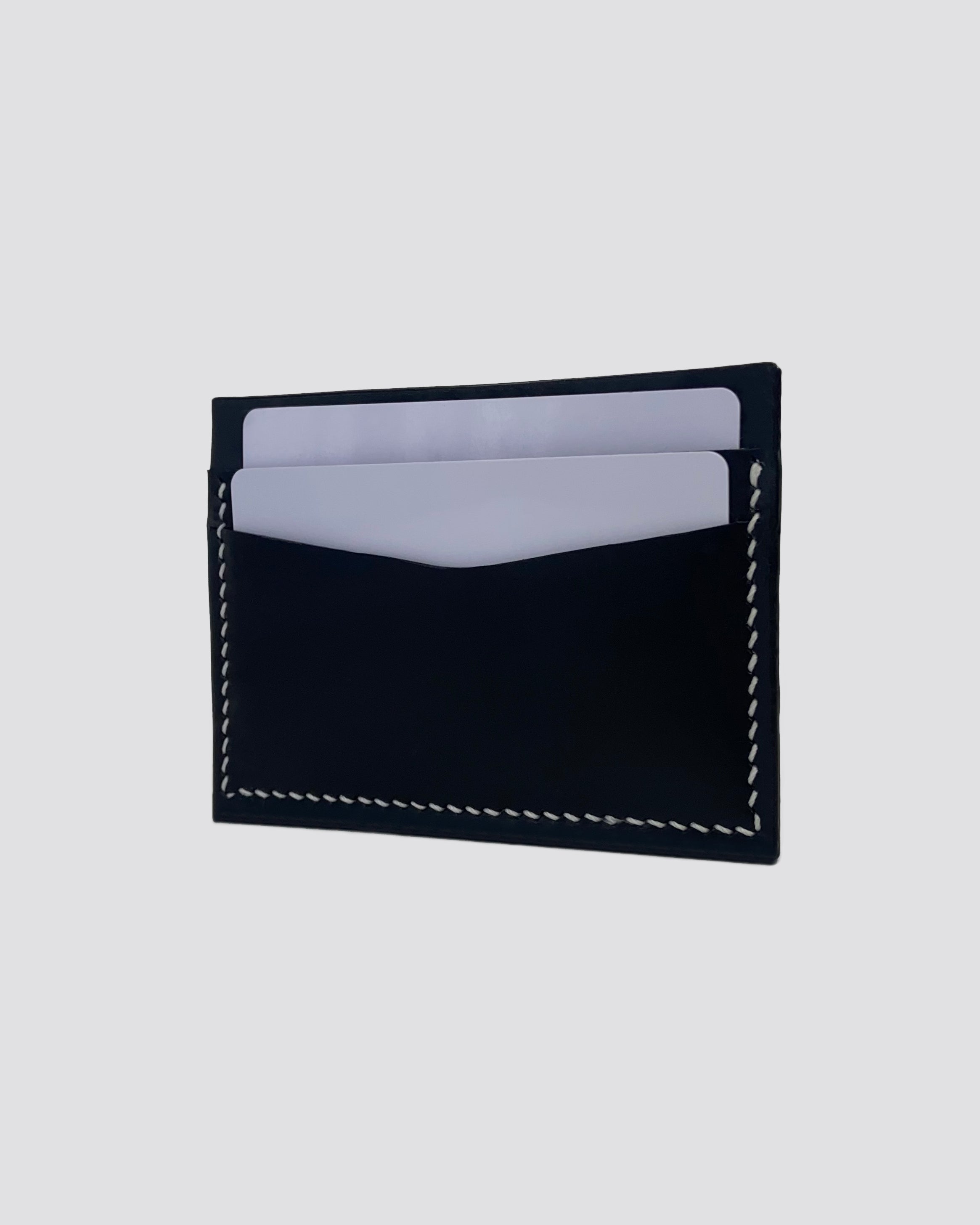 Tarjetero "francés" - Negro