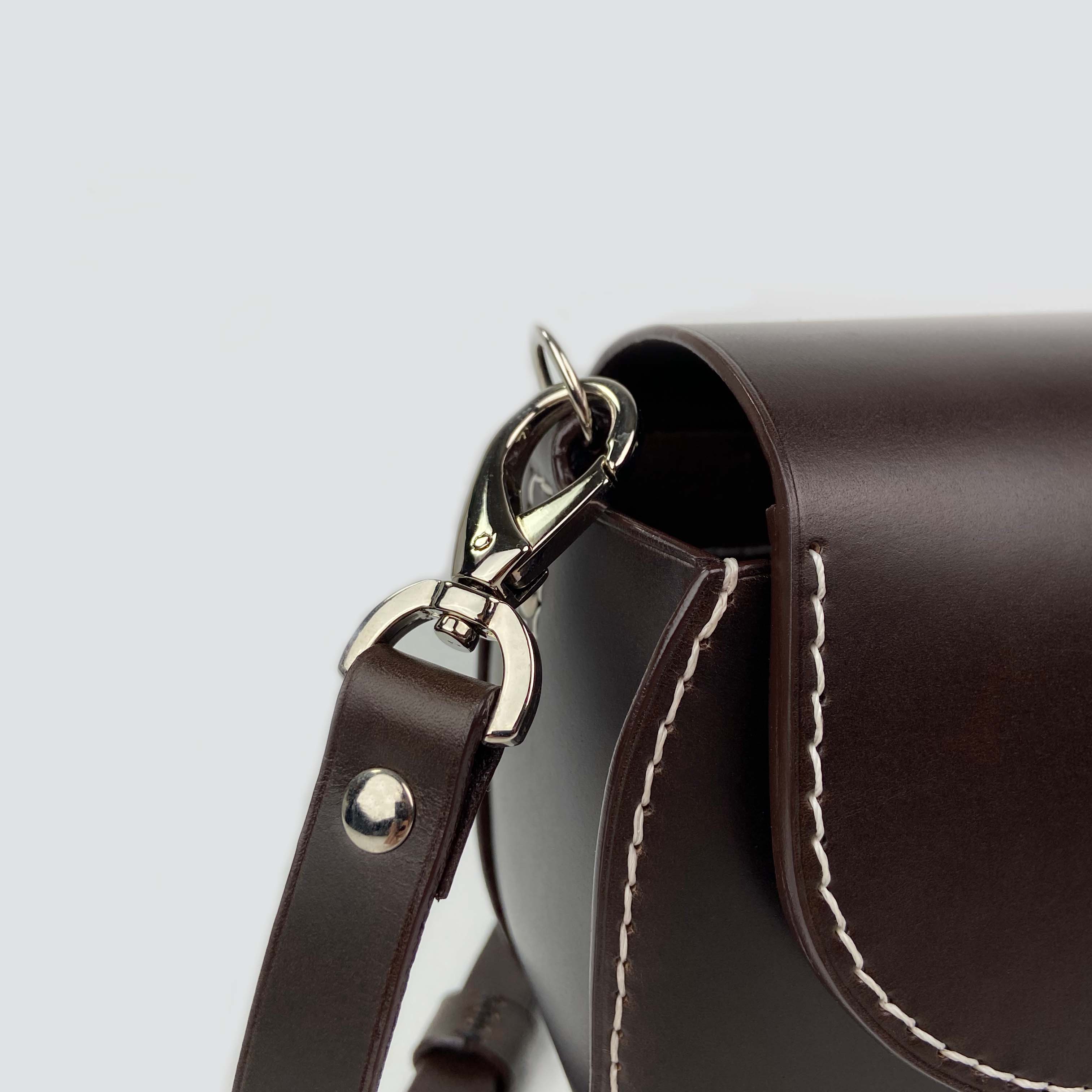 Cross Body Bag “Kentucky” - Dark brown